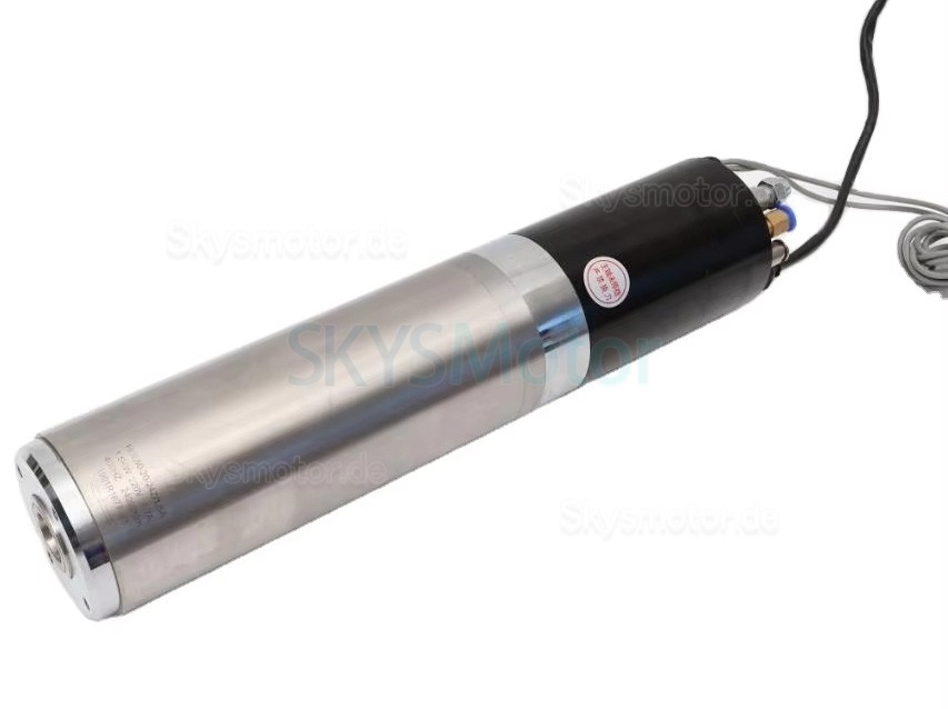 1,5K 220V/380V Wassergek&uuml;hlter ATC Spindelmotor (Werkzeugwechselspindel) JGL-80-1.5K 0,6Nm 24.000U/min ISO20